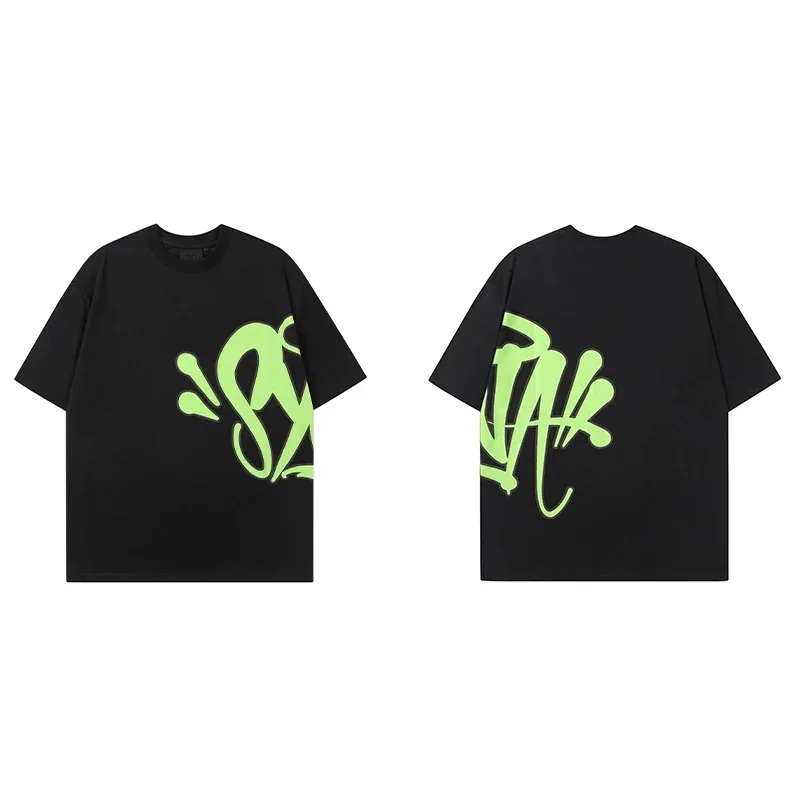 トップス syna world 2025 Syna World Hip Hop T Shirt Printed Short Sleeve Women