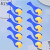 10 Pcs Rollers Painting Tools Mini Watercolor Set Sponge Brush Child Kids Stamp Set 1