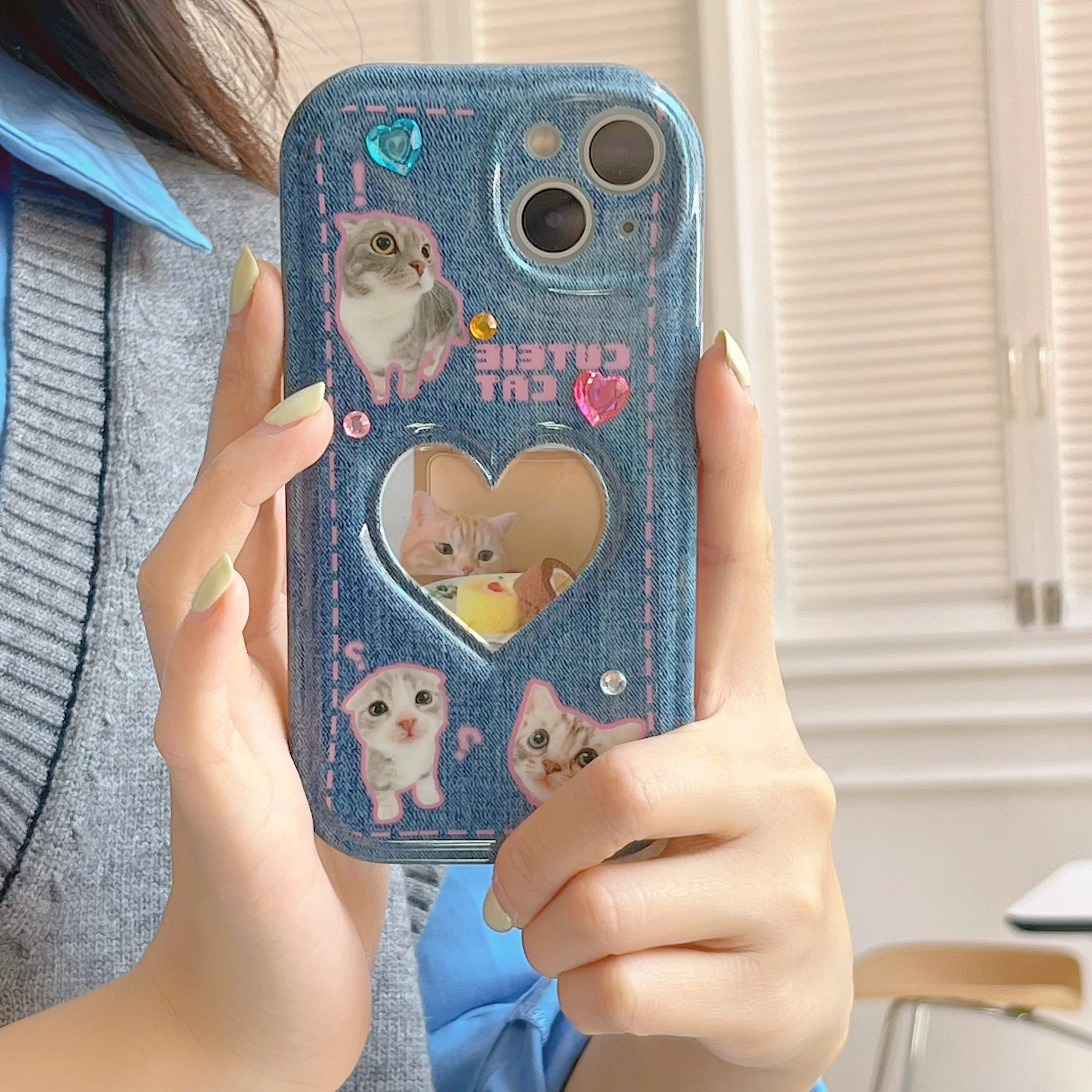 Iphone Denim Mobile Phone Case, Denim Mobile Phone Cover