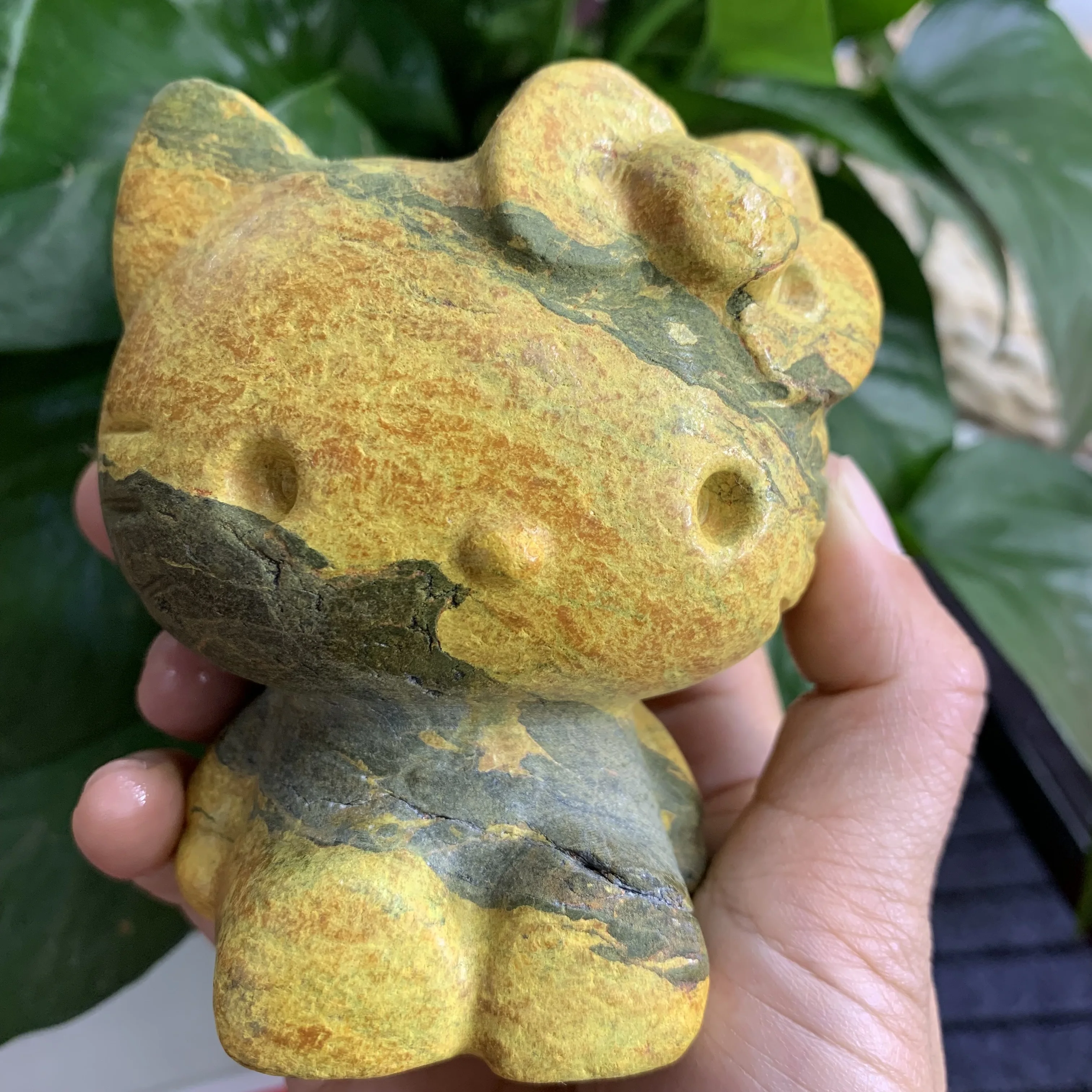 

Натуральные фигурки Realgar Hellow Kitty, драгоценный камень, резной кристалл