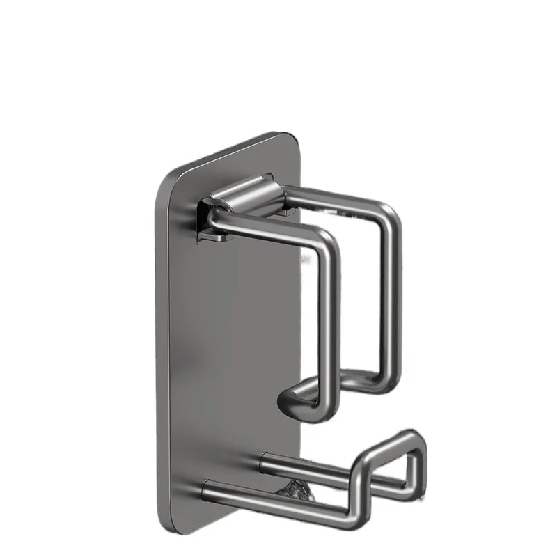 No Punching Washbasin Hook Toilet Washbasin Rack Bathroom Basin Storage Rack Hanging Basin