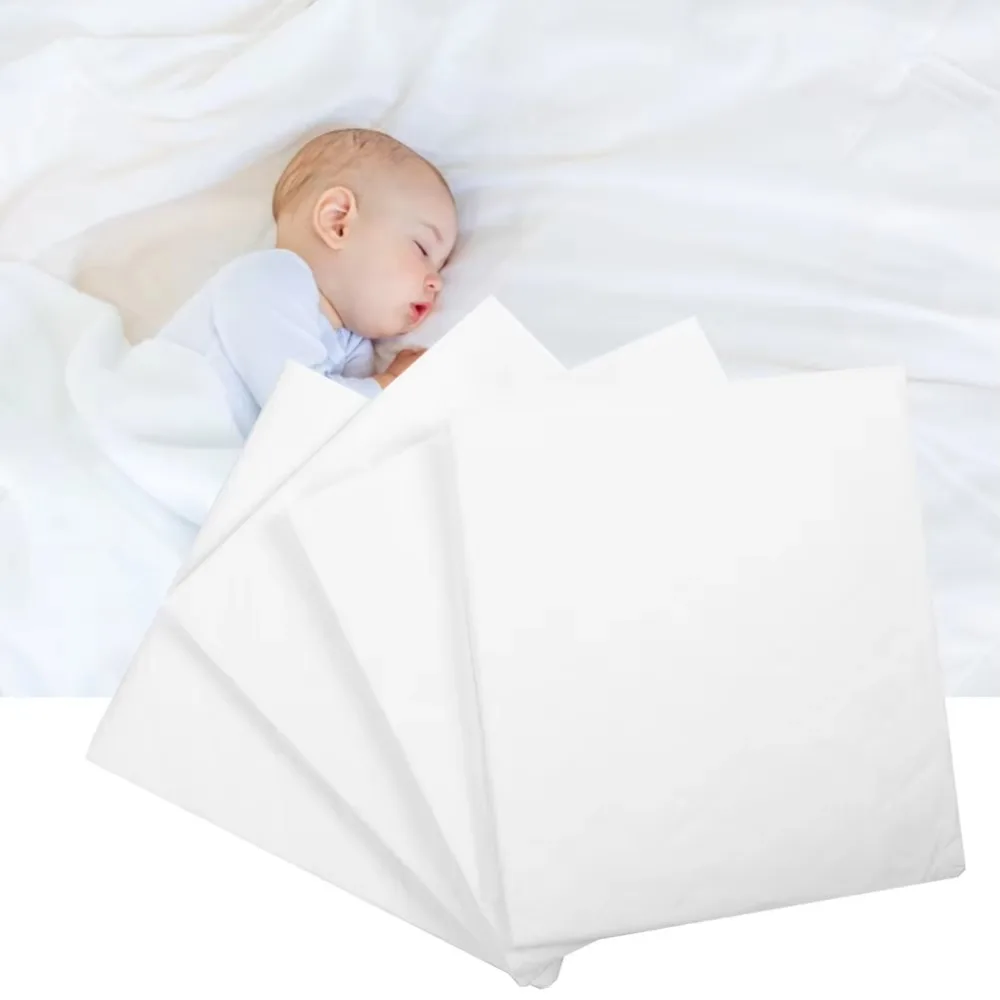 4Pcs Disposable Adult Care Nursing Pad Diaper Maternal Sanitary Mattress Baby Care Soft Comfortable Light Diaper 80x150cm(4Pcs ) 2