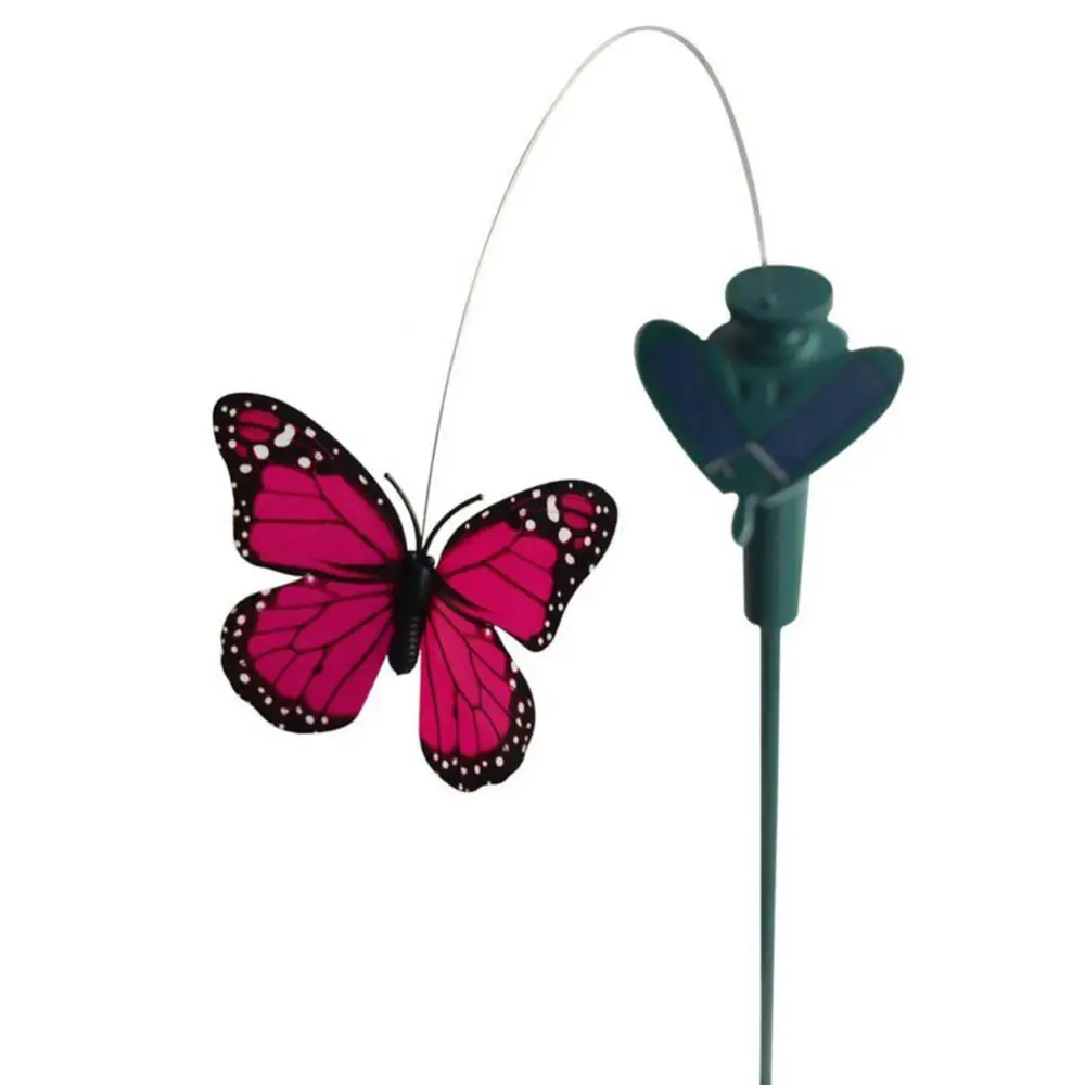 

Летающая бабочка на солнечных батареях, искусственная бабочка, двор, декоративное украшение для сада, искусственная бабочка, двор, искусственное растение