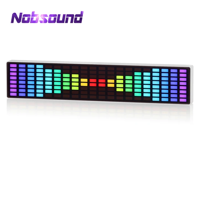 Niveaux de Musique Rgb Led Micro Sonomètre Audio Spectre Analyseur de  Spectre Voiture 