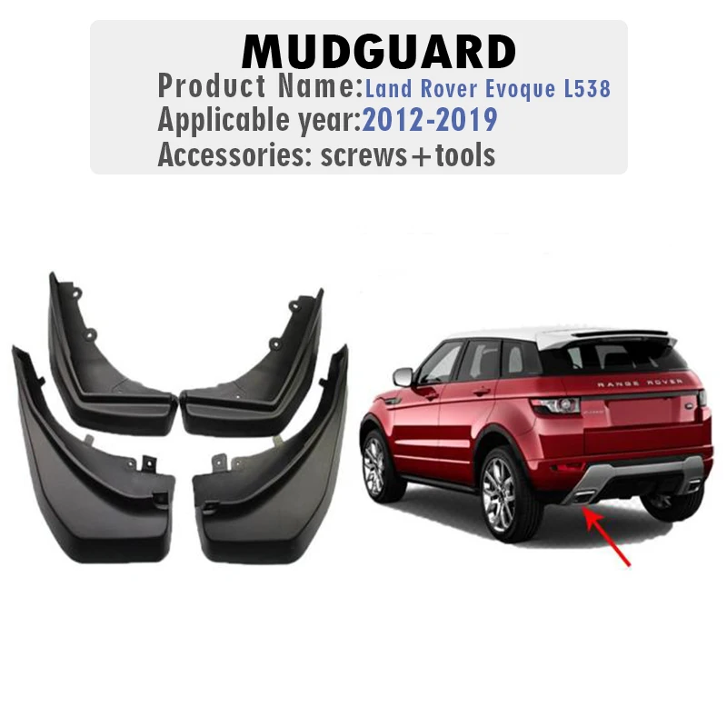 Garde-Boue Pour Dacia Duster 2017 Bavettes De Voiture Avant ArrièRe Roue Anti