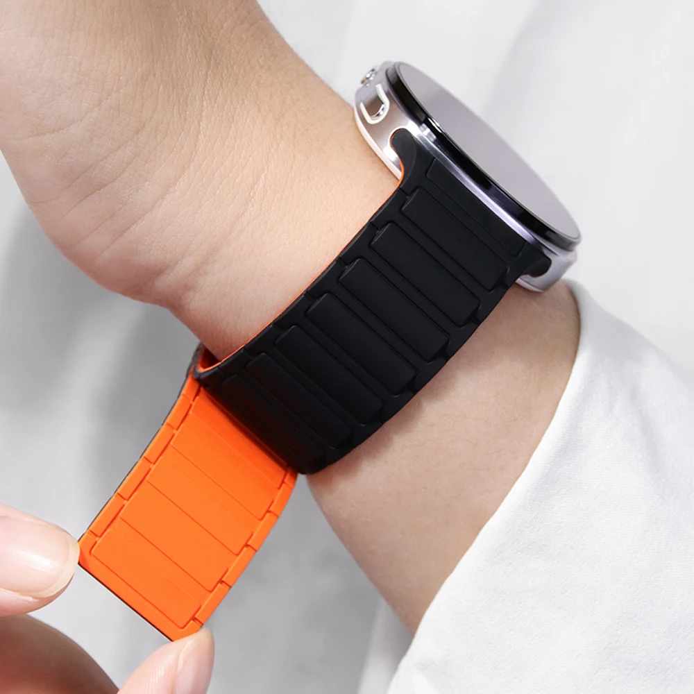 Silicone Magnetic Sport Loop Strap Band – Universal Fit