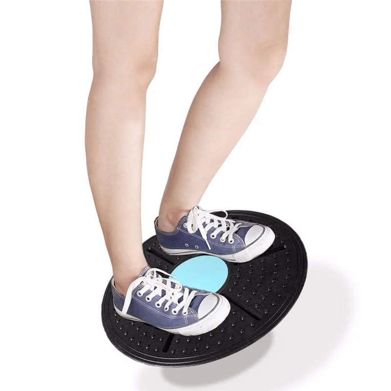 

Yoga Balance Board Wobble Fitness Rotation Massage Stability Disc Round Plates Board Gym Waist Twisting Exerciser