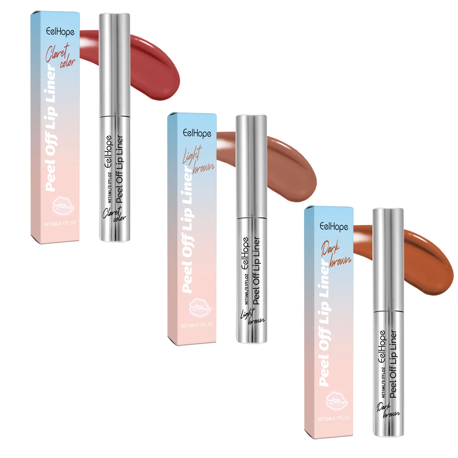 Highly Pigmented Peel Off Lip Liner Long Lasting Moisturising Enhance Lips Non-Stick Cup Waterproof Lip Stain Makeup Cosmetics 2