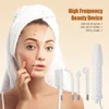 4pcs High Frequency Facial skin care wand device Acne Treatment Tool HF Hair Care Device Professional Kit with gift Box 3