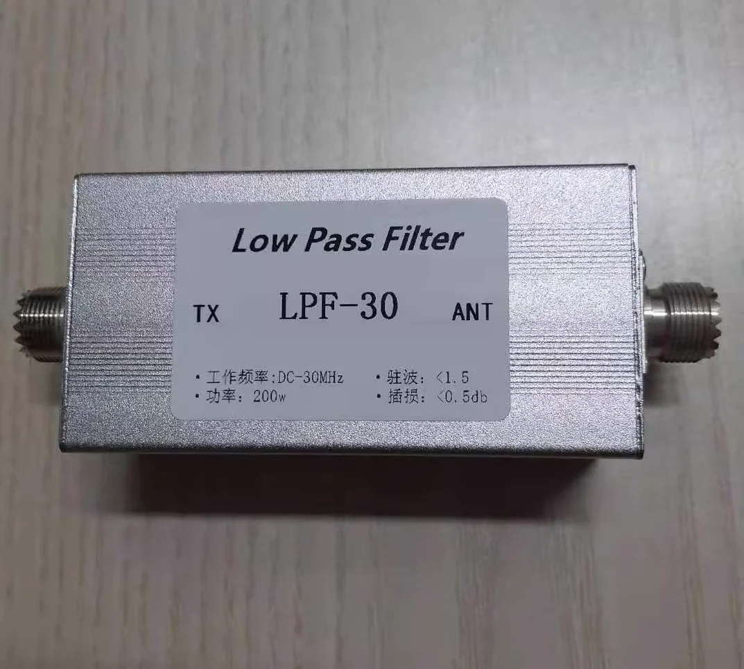 

Short wave low-pass filter LPF-30 DC-30MHz low-pass filter M base LPF 200w