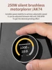 STARSEEKER AK74 Electric Coffee Grinder 74MM Flat Titanium Burr Espresso Brew Coffee Bean Grinder Speed Regulation Black White 5
