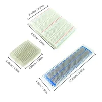 MB102 ZY-204 Solderless Breadboards Kit 170/400/700/830/1600 Holes Prototyping Boards for PCB Test Board for DIY Circuits - Image 2