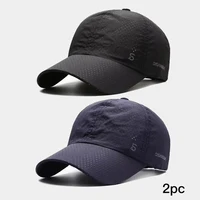 Casquette de course pour hommes, Design Original, fine, séchage rapide, respirant, langue de canard, plein air, soleil, pêche d'été, casquette de Baseball 3