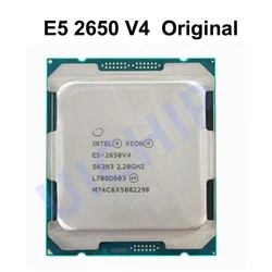 E5 2650 V4 Intel Xeon E5-2650V4 Processor SR2N3 2.2GHz Twelve nuclei 30M LGA 2011-3 CPU