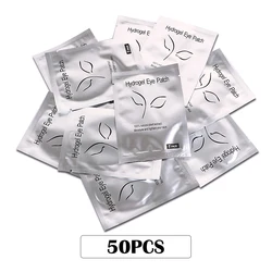 Gel Hydrogel Eye Mask Pad Set - 50 Pairs Lint-Free U-Shape Beauty Tool (Fox Face-50Pairs)