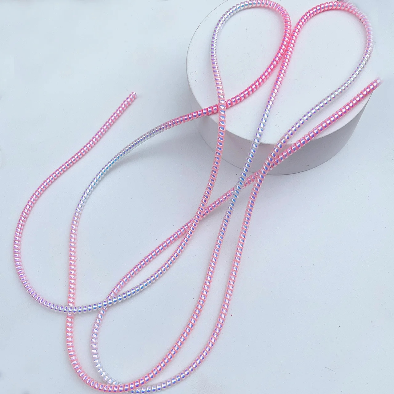 Cable Protector 1.5M Plating Color TPU Spiral USB Charging For iPhone Samsung Huawei Earphone Cord Line