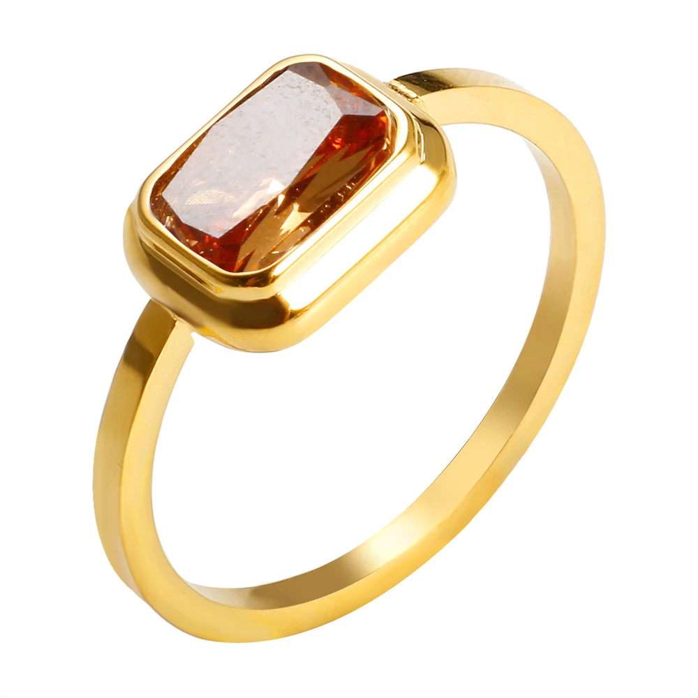 Divya Shakti Hessonite / Gomed Gemstone 22k Pure Gold Ring Natural AAA  Quality For Women - Divya Shakti Online