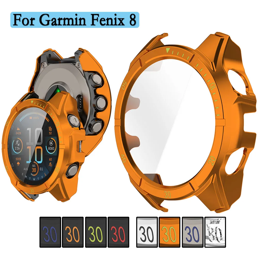 Premium Protective Watch Case with Scale Decoration - Sleek Shell Protector