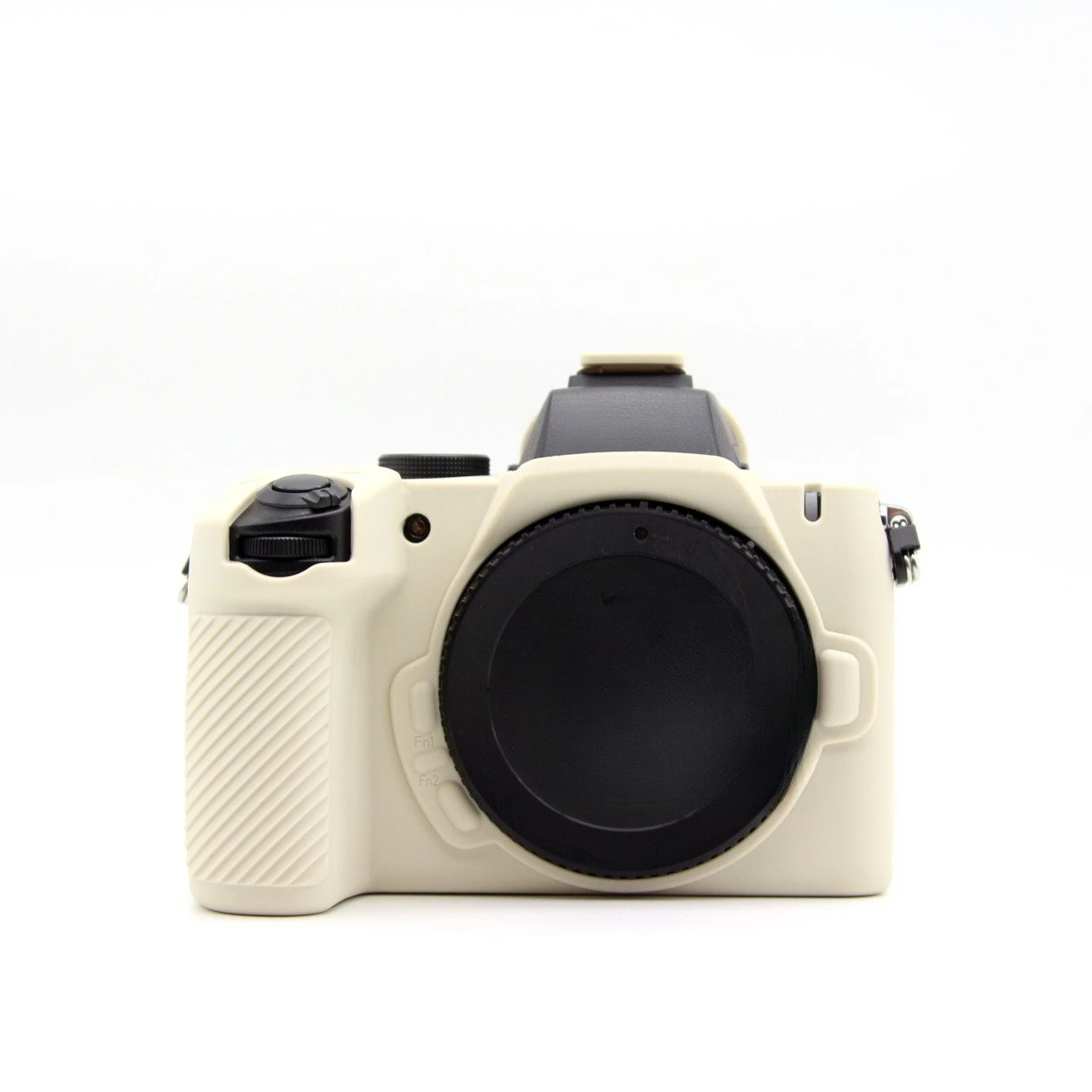 Nikon Z50II Z50-II용, 부드러운 실리콘 보호 케이스 실리콘 커버 내마모성 및 충격 방지 + 강화 유리 LCD 보호 필름