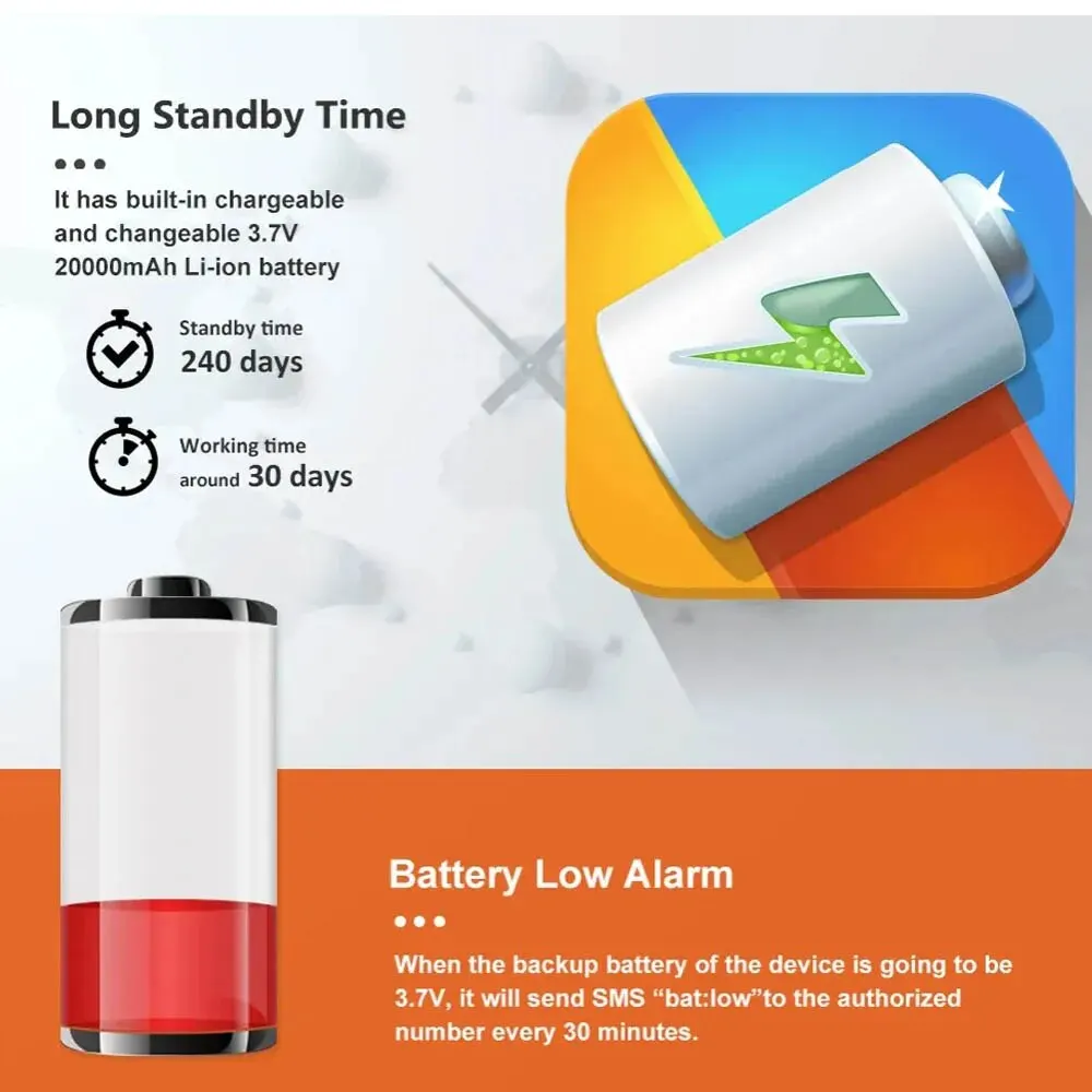 Car Waterproof GPS Tracker LK209C 10000mah 20000mAh Battery RealTime Tracking Vehicle Locator Magnet 240 Day LK209b Free App gps tracker car tracker