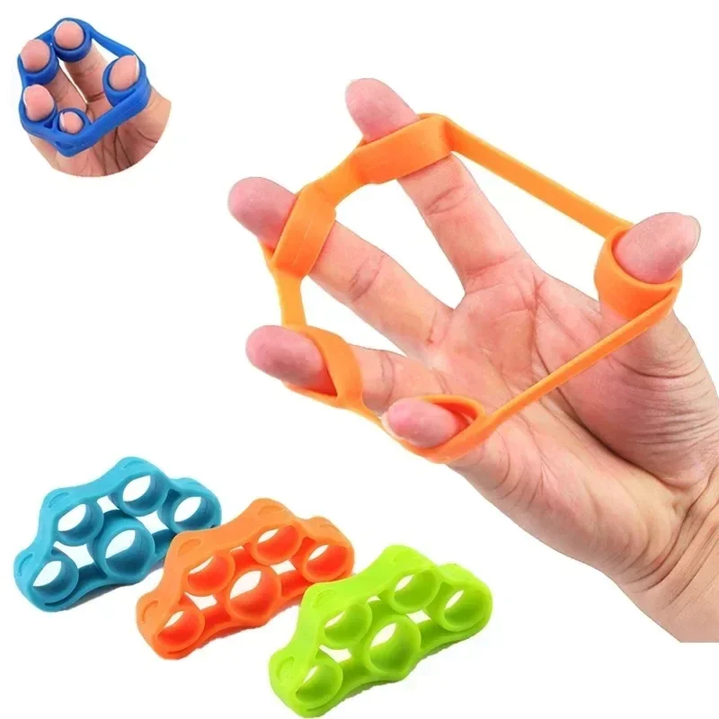 Silicon Finger Hand Joints Massager Rehabilitation Physiotherapy Relax Finger Massager Blood Circulation massage ball roller massage ball finger trainer grips