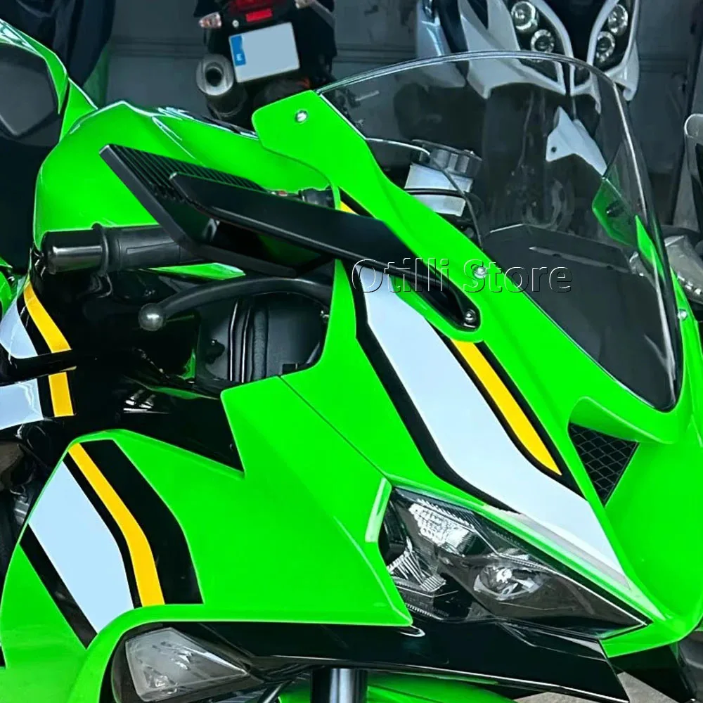 새로운 닌자 636 ZX-6R 스텔스 맥스 미러 오토바이 후면보기 사이드 미러 가와사키 Ninja636 ZX-6R 닌자 636 ZX6R 2025-2019