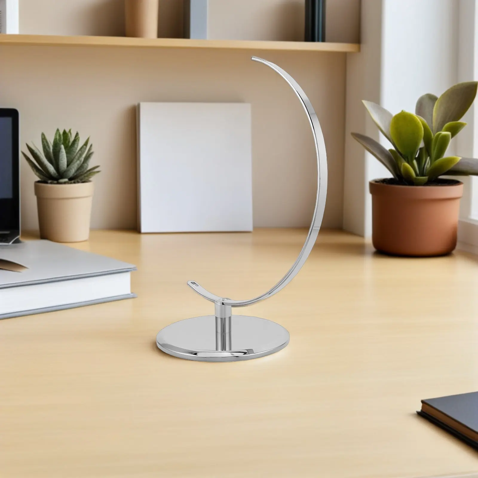 30cm 세계 지구본용 데스크탑 지구본 스탠드 11.8인치 - 지리학 학습 및 전시를 위한 정밀 회전 기능이 있는 안정적인 구형 홀더