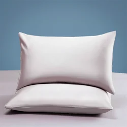 Luxury Ice Silk Cooling Pillowcases - Breathable Lyocell Blend, Ultra - Soft Summer Set (2pc) - 48x74cm 2 pcs (7)