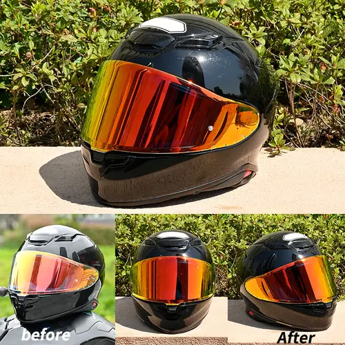 Photochromic Visor for SHOEI RF1400 RF-1400 NXR2 CWR-F2 Z8 CWR-F2R X15 X-15 X-Fifteen X-SPR Pro Autochromic Lenses Helmet Shield - Image 9