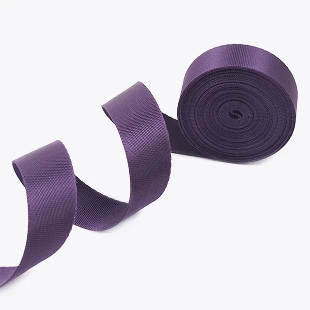 Durable Polyester Nylon Webbing Ribbon for DIY Projects and Accessories - 10 Meters