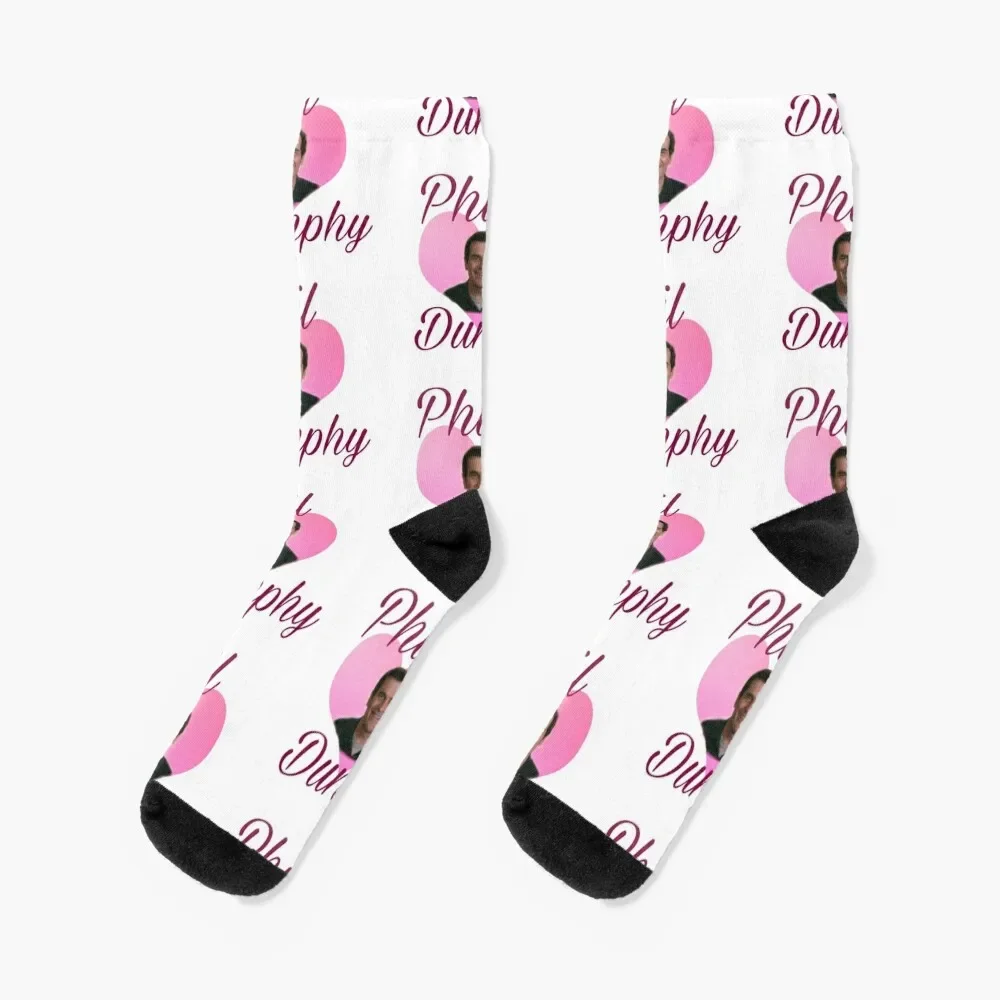 

Modern Family: Phil Dunphy heart meme Socks custom luxe Girl'S Socks Men's