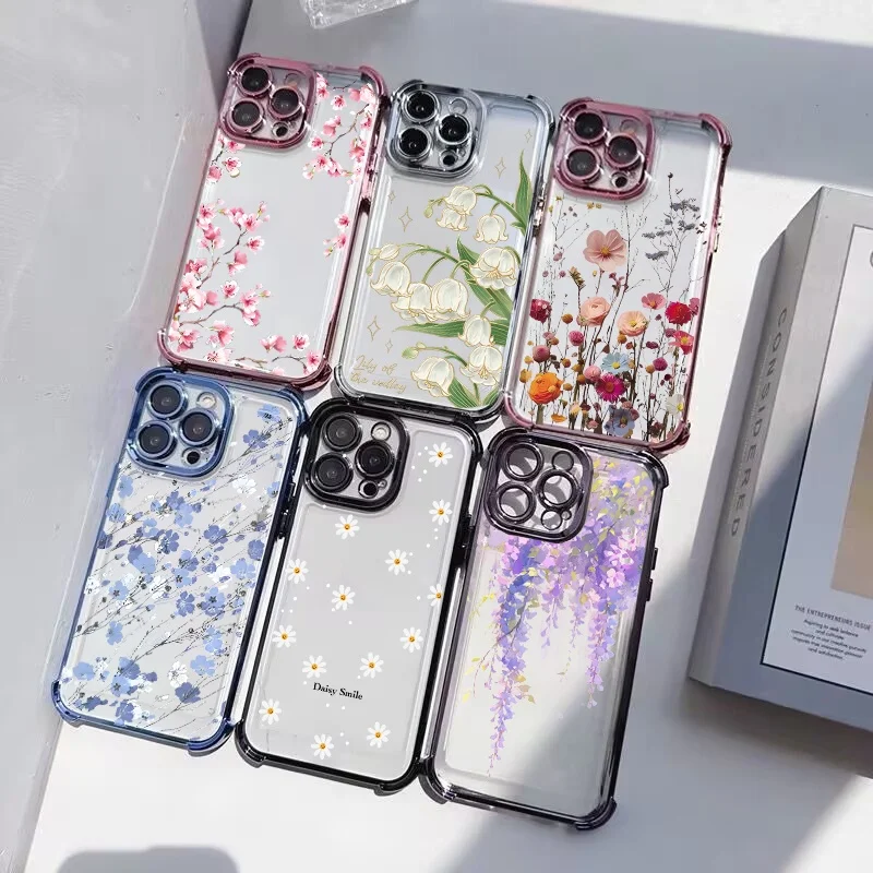 Retro Small Flowers Phone Case Cover