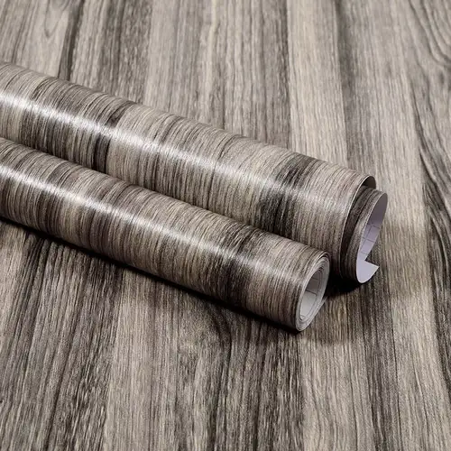 Wood Stripe Vinyl DIY Self Adhesive Waterproof PVC Wallpaper Renovation Cabinets Furniture Wall Sticker Home Decor Sticky Papers - Image 28