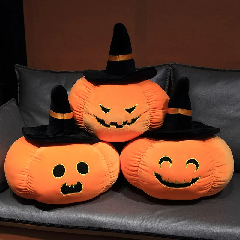 

Cute Doll Pumpkin Halloween Decoration Funny Plush Toys Dolls Holiday Gifts Halloween Gifts Huggy Wuggy