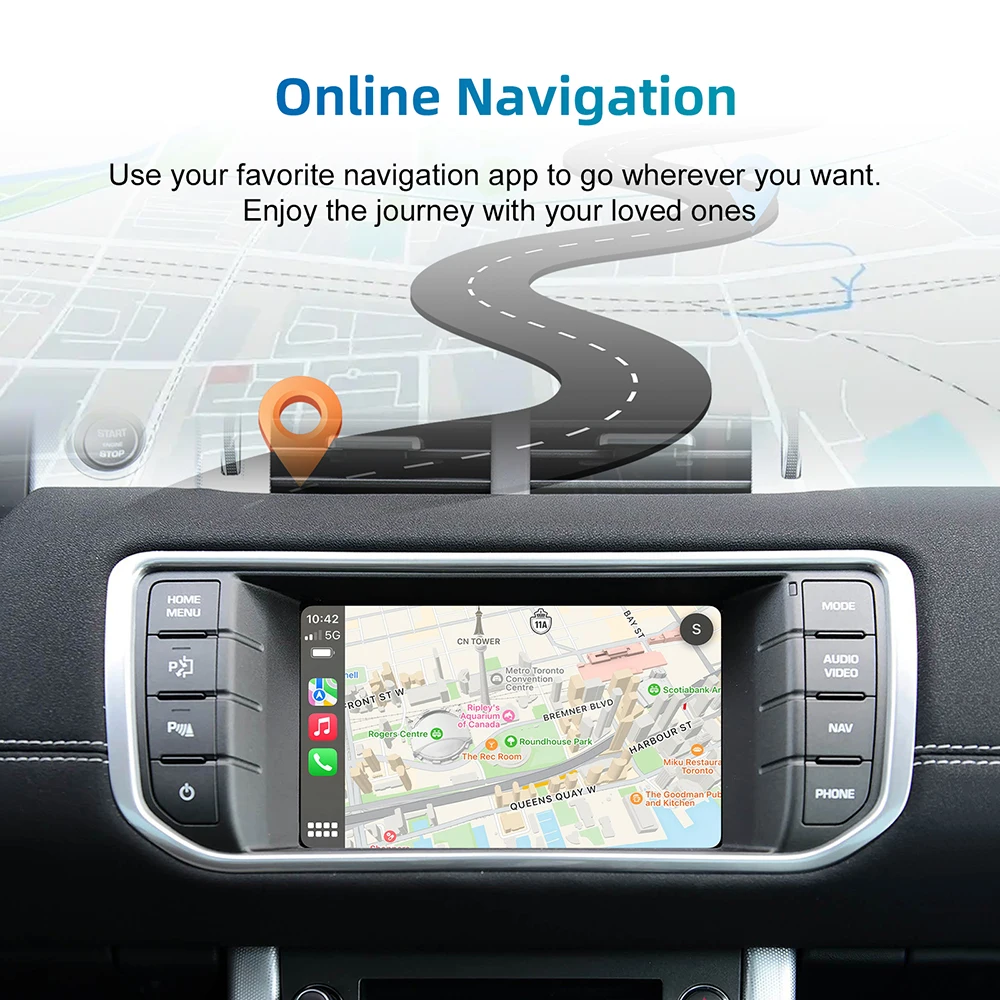 Jaguar XF Wireless CarPlay Retrofit Bosch System