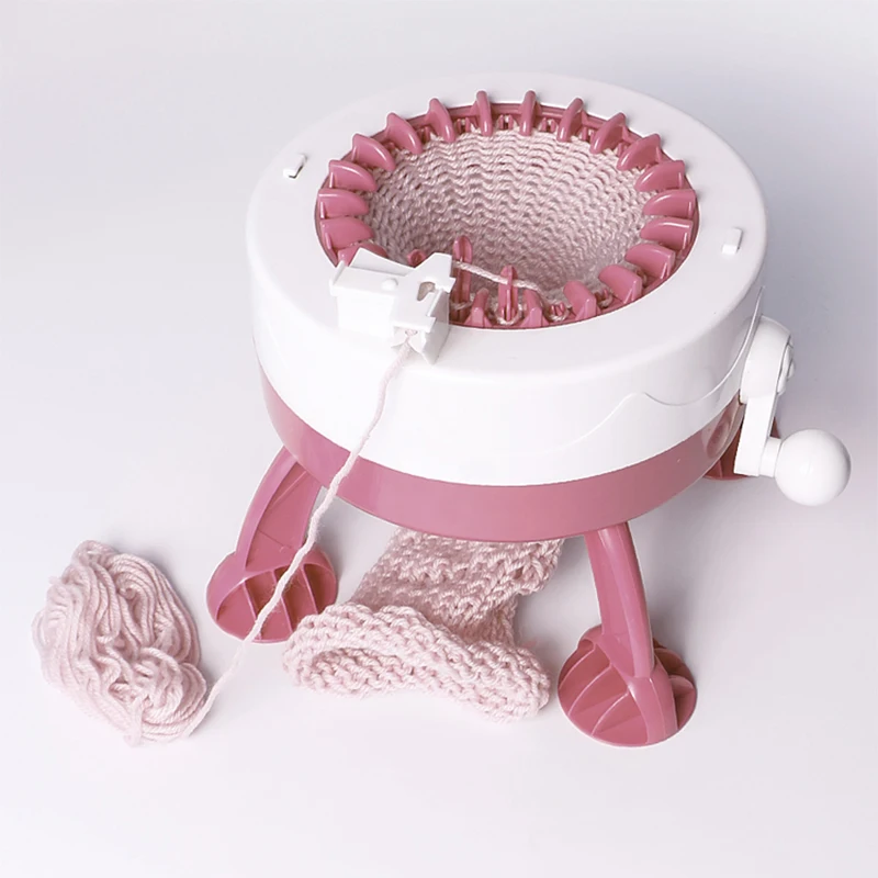 Macchina per maglieria a mano fai-da-te compatta a 22 aghi per maglieria maglione sciarpa cappello calzini tessere macchina regalo perfetto per Crafter  15