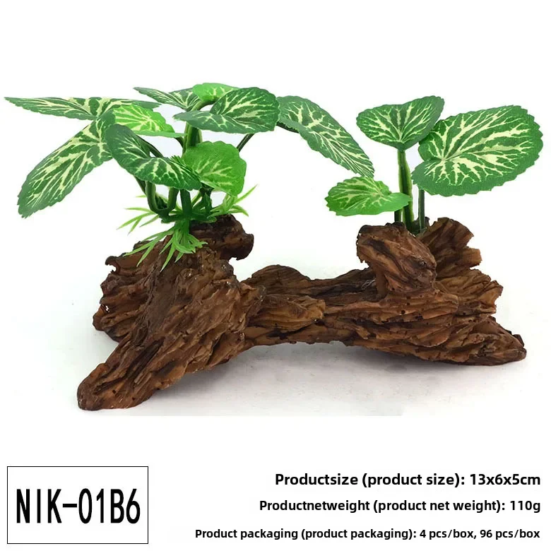 Artificial Aquarium Plants Aquarium Fish Tank Landscaping Aquatic Plants Decoration Simulated Plastic Lotus Fake Cloth Leaf