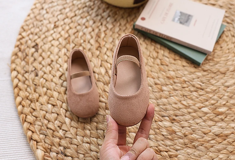 Mode Kinder Ballett Kleider Schuhe Frühling Herbst Neue Mädchen Leder Schuhe Prinzessin Einfache Casual Kinder Flache Schuhe Non-slip sohle – Detail 19