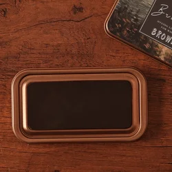 Colorful Vintage Rectangular Ink Pad for Easy Stamp and Scrapbooking (Coffee)