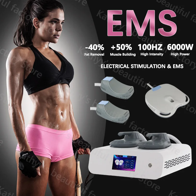 

Emsslim Neo Muscle Stimulate Fat Removal Body Slimming Weight Lose Butt Build Sculpt Machine 6000W EMS EMSzero