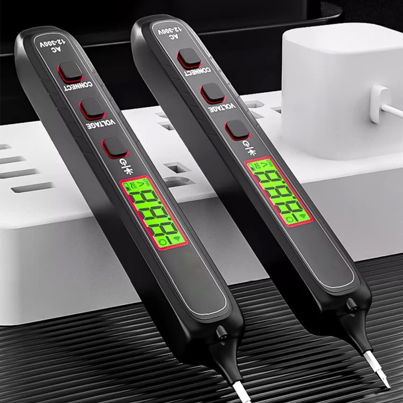 MUFASHA AC 12-300V Smart Induction Tester Voltage Tester NCV Induction Wire Tester 50/200Hz Professional Electrician Tools