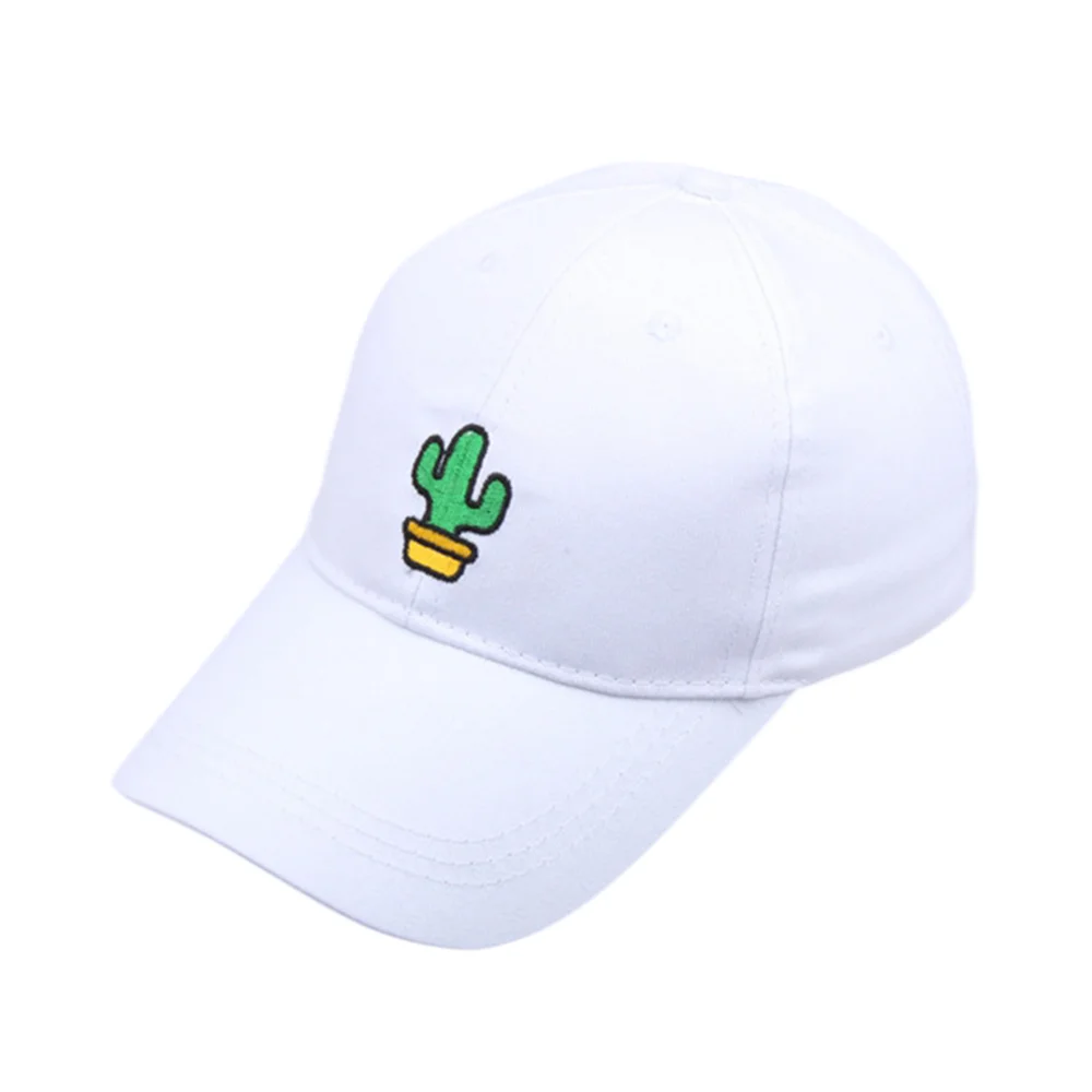 Cactus Embroidered Baseball Cap Men and Women Outdoor Sunscreen Sun Travel Casual Hat 6