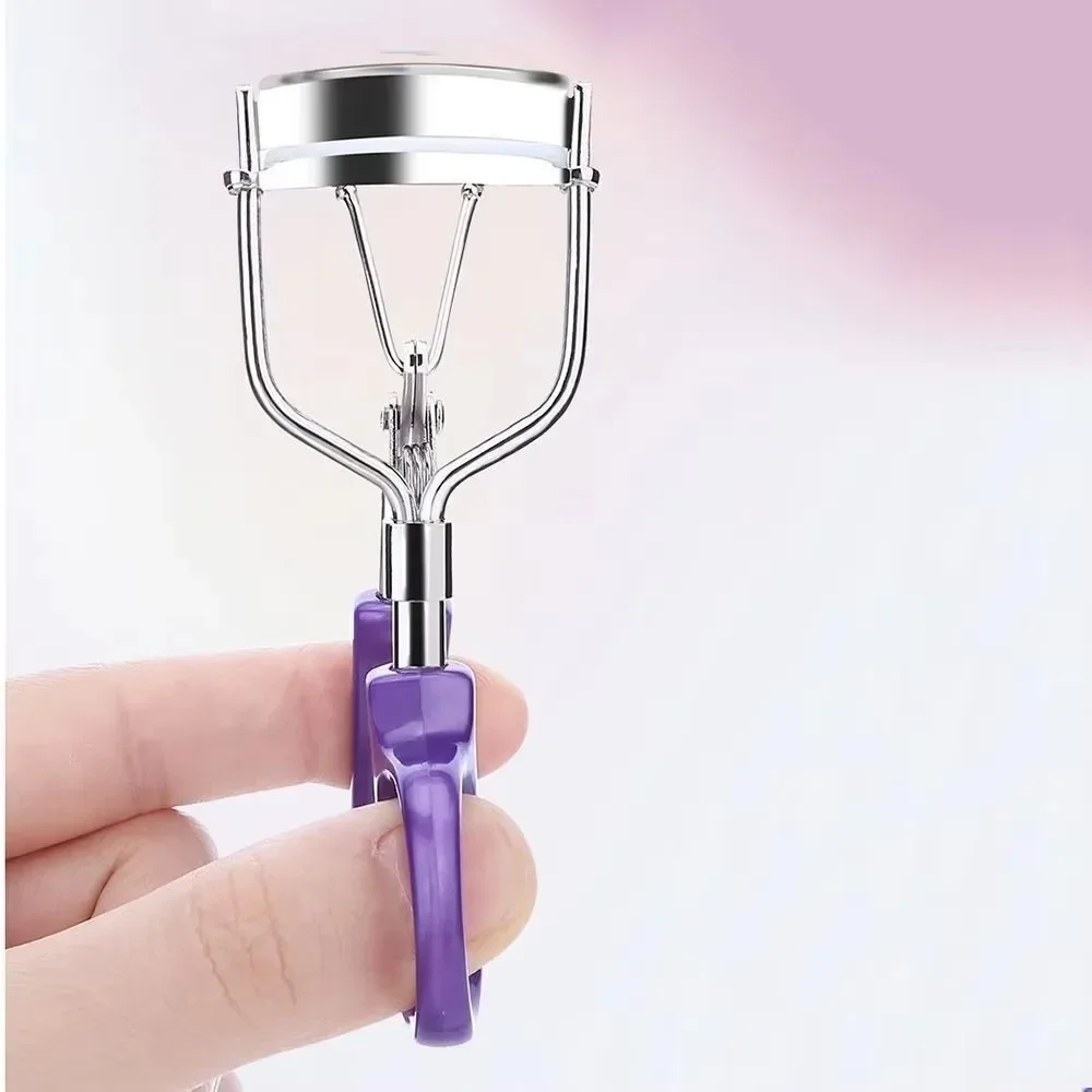 Portable Eyelash Curler Lightweight Durable Eyelash Lifted Clip Easy to Use Wide Angle Eyelashes Tweezers Makeup Tools