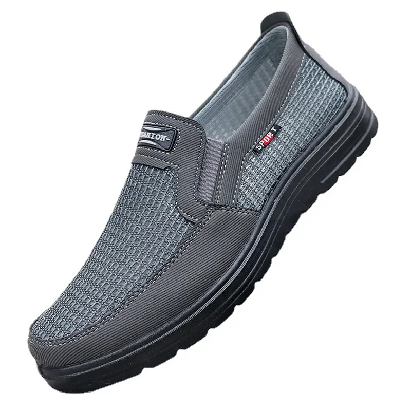 Lightweight Men Casual Shoes Canvas Shoes Wear-resistance Non-slip Mens Loafers Breathable Comfort Driving Shoes Zapato Hombre 6