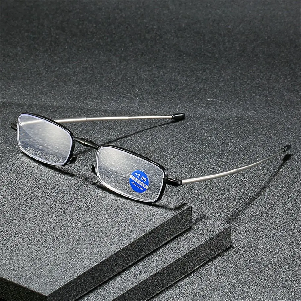 High-definition Reading Glasses Unisex Ultralight Resin Presbyopic Eyeglasses Portable Foldable Vision Care Readers Eyewear