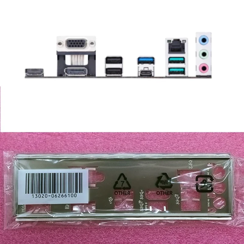 Staffa Per Piastra Posteriore Con Piastra Posteriore Originale Io I/O Per Deflettore Per Scheda Grafica Asus Prime B660-Plus D4