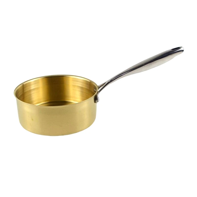 Pure Copper Small Milk Pot Single Handle Brass Pot Small Cooking Pot  Household Mini wok - AliExpress