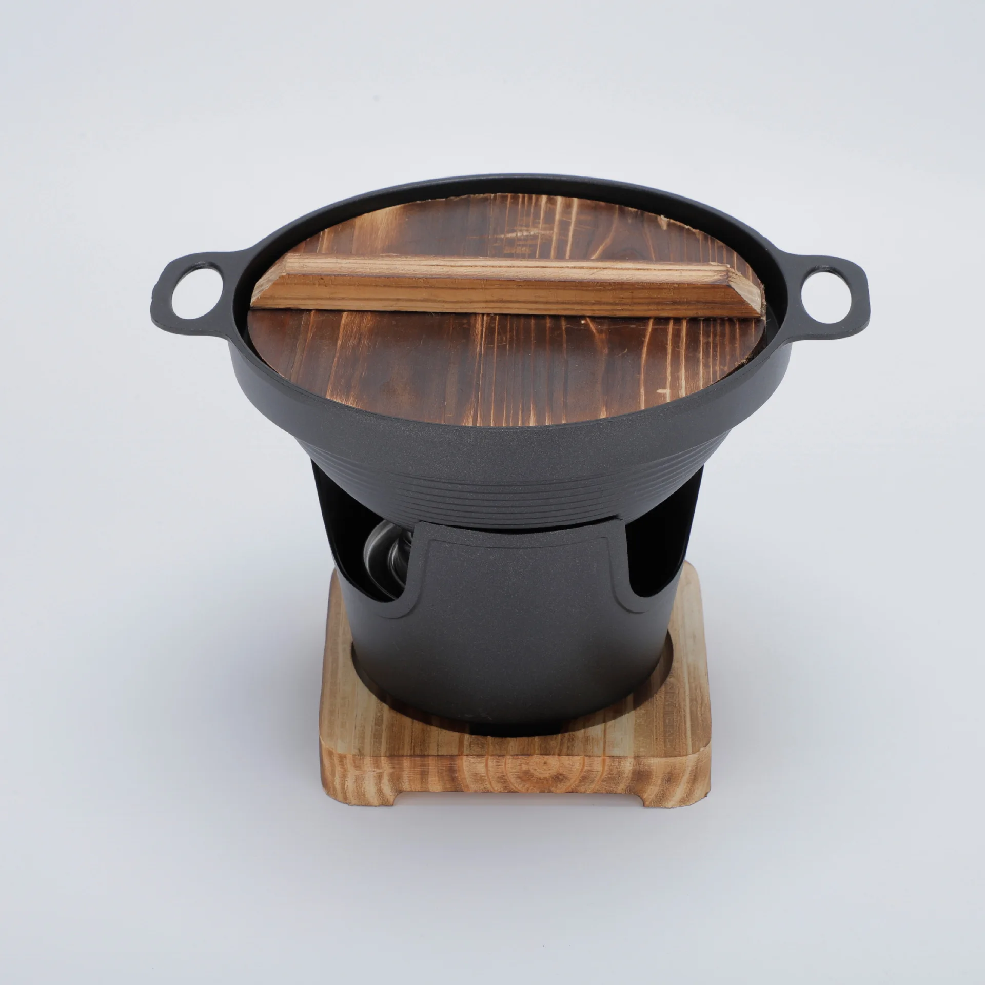 Mini-Grill im japanischen Stil mit Brenner aus Aluminiumlegierung.