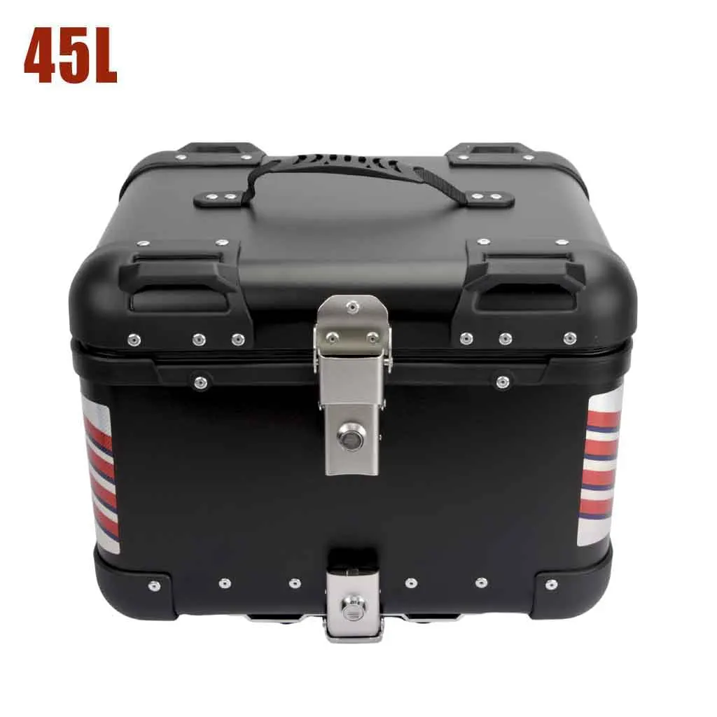 Zddy Otorcycle Tail Box Universal Otorbike Top Case Oped Tail - View #5