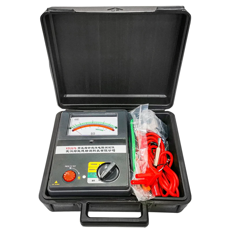 YYHC-2676 Handheld pointer type insulation resistance tester Agt3 digital electronic gold tester 2 years CN